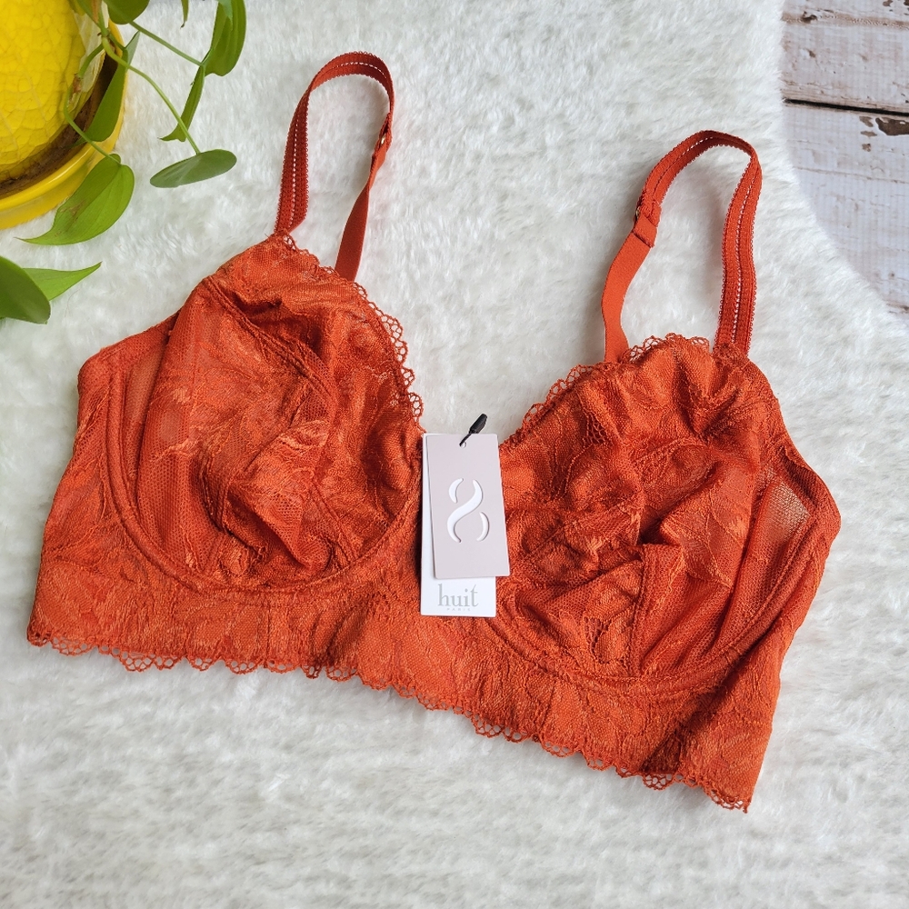 NWT Huit Underwire Longline Bra Size 32E